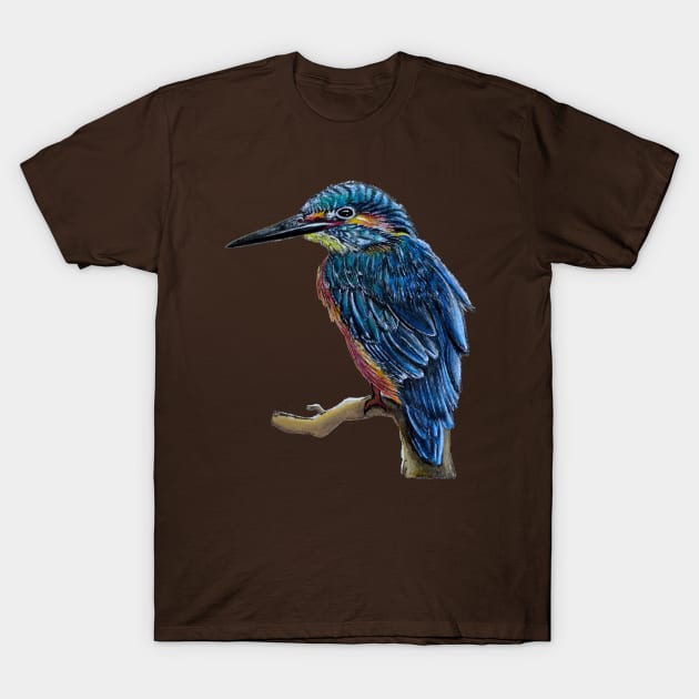 Kingfisher T-Shirt by BornStubborn